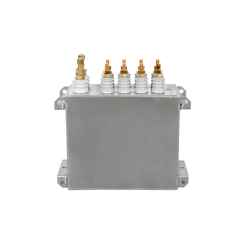 Aqua-cooled inductione calefacit capacitor